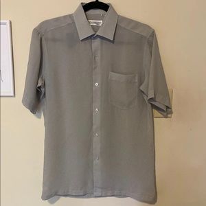 Vintage 60s Rubinacci Short Sleeve Butto